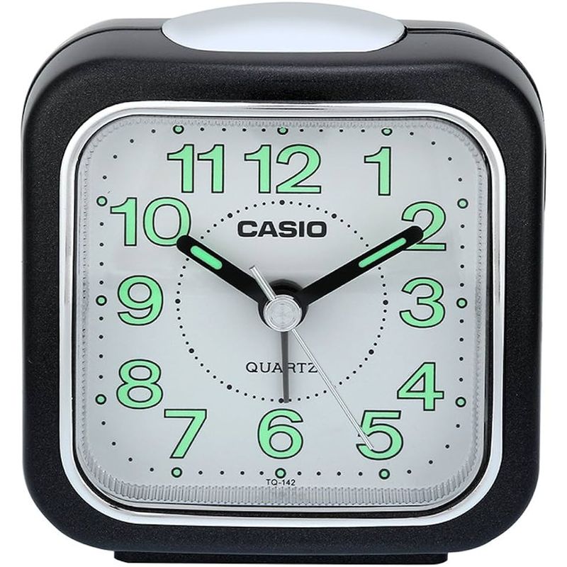 CASIO - Reloj Casio Despertador con Luz Tq-142-1df