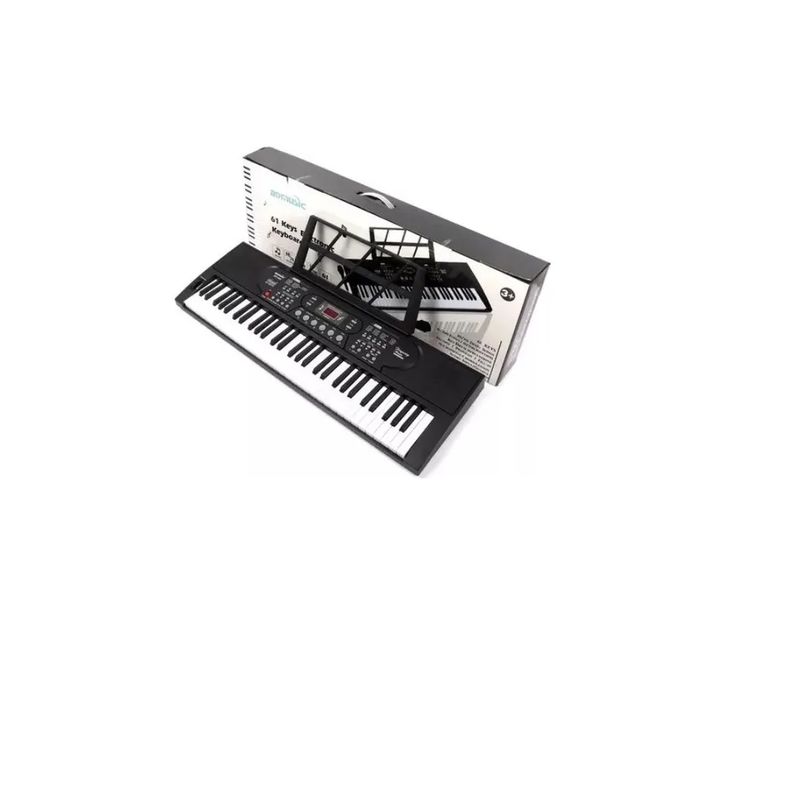 GENERICO - Teclado 61 Teclas Teclado Piano Teclado Musical Color Negro