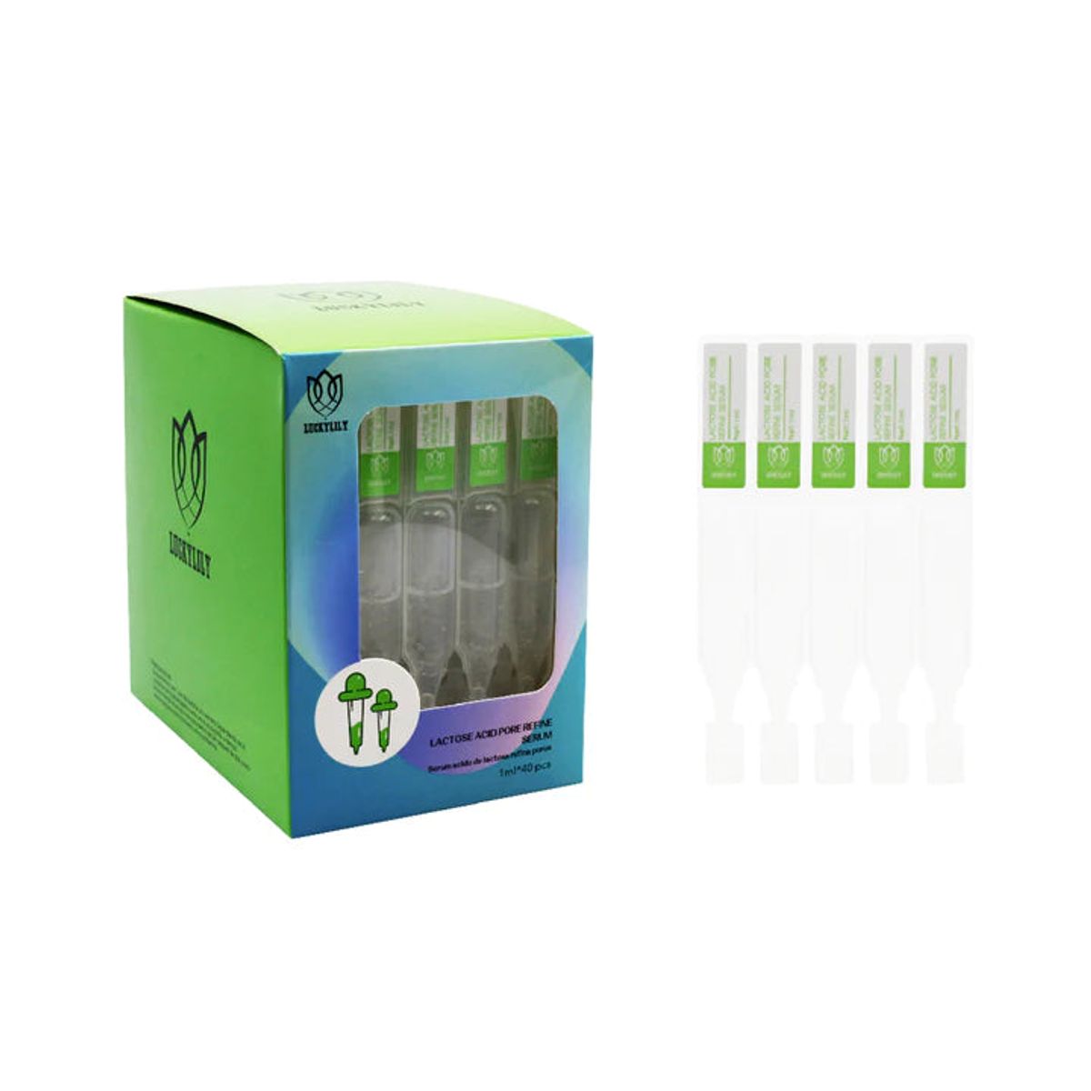 GENERICO - Sérum Refinador de Poros con Ácido Láctico Piel Suave y Renovada