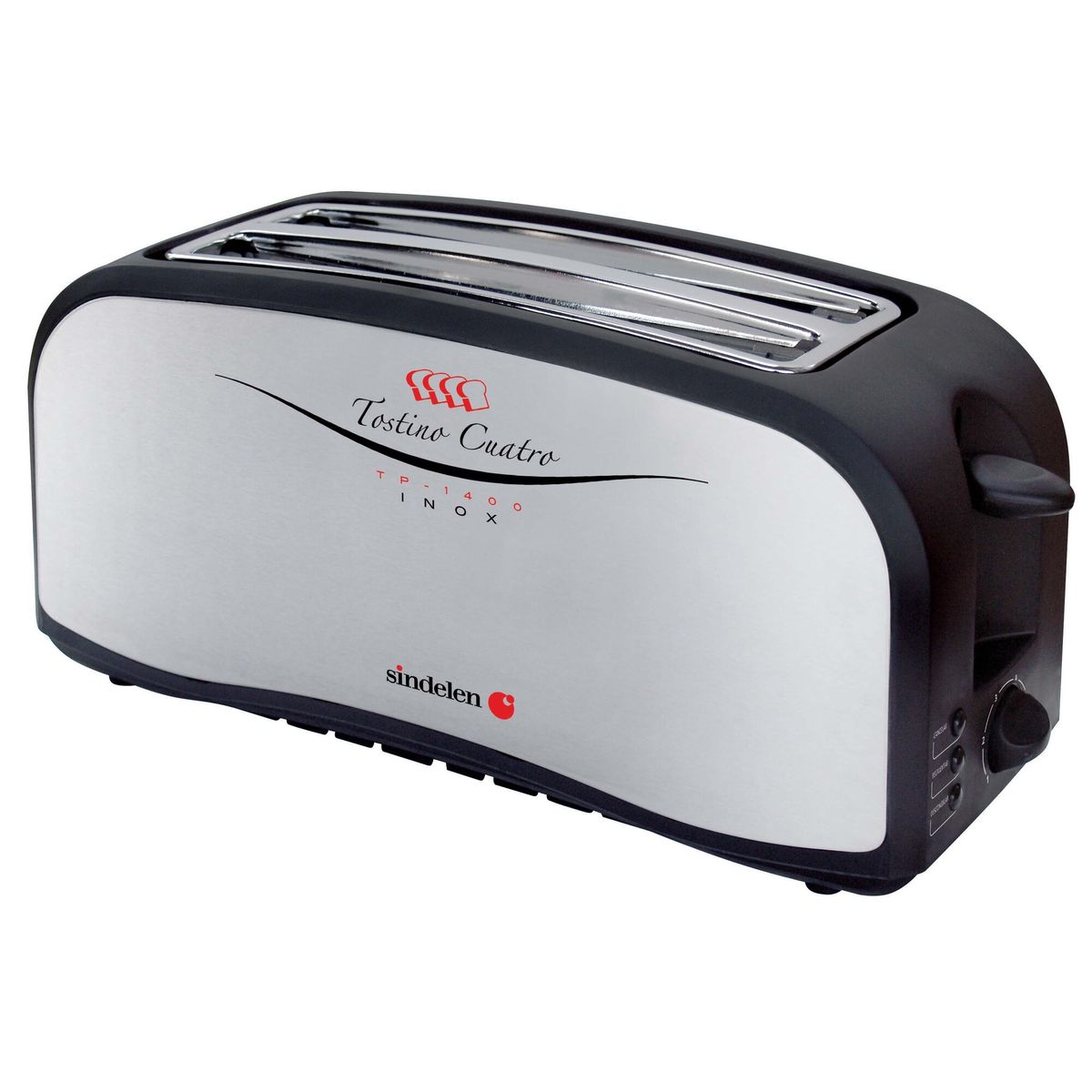 SINDELEN - Tostador De Pan Sindelen Tp-1400in 4 Panes