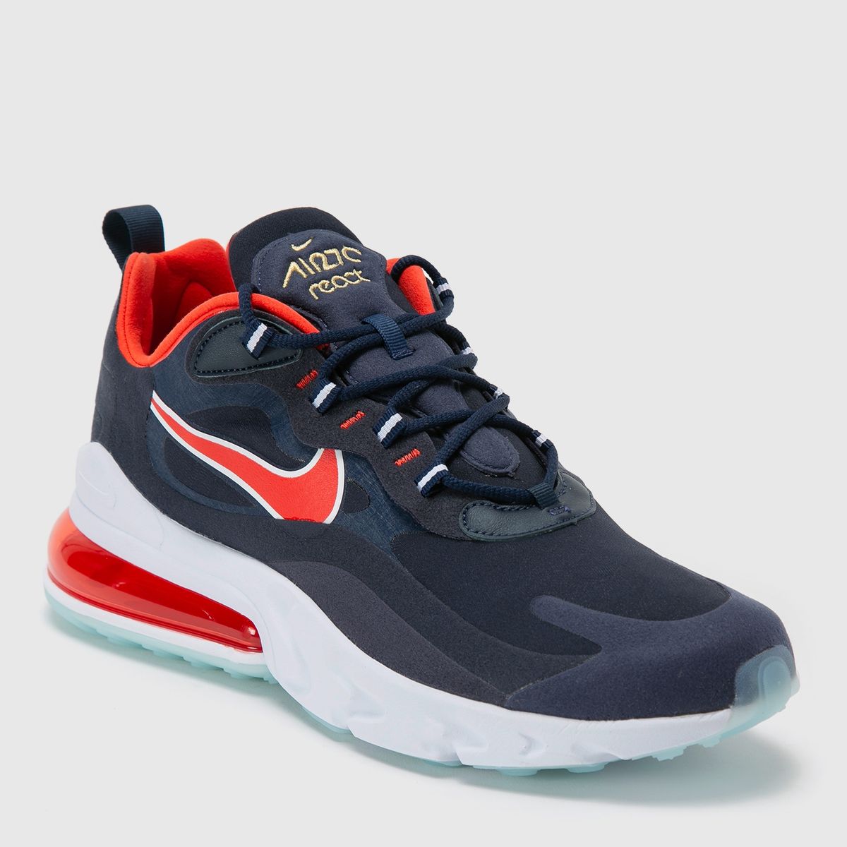 NIKE - Air Max 270 React Zapatilla Urbana Hombre Negro Nike