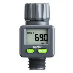 RAINPOINT - Medidor Flujo Caudal Consumo De Agua Flujometro Digita