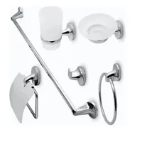 Accesorios De Baño 6 Piezas Kit Moderno Colomba Täumm