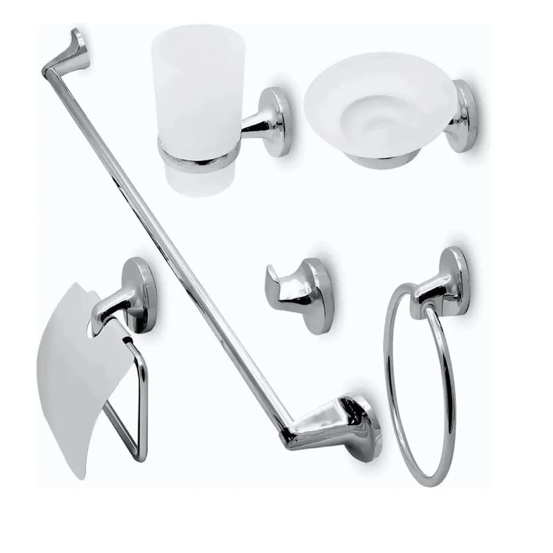 TAUMM - Accesorios De Baño 6 Piezas Kit Moderno Colomba Täumm