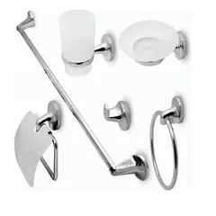 TAUMM - Accesorios De Baño 6 Piezas Kit Moderno Colomba Täumm