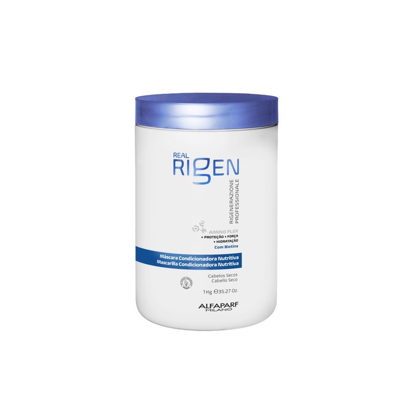ALFAPARF MILANO - MASCARILLA ALFAPARF REAL RIGEN NUTRITIVA - CABELLO SECO 1000 ML