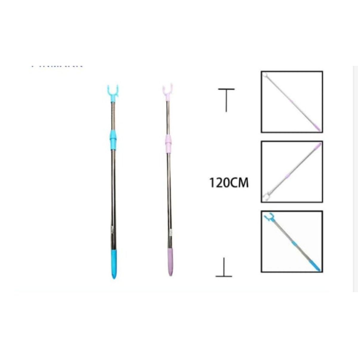 GENERICO - Tenedor De Ropa Plastico 120 Cm