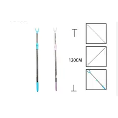 GENERICO - Tenedor De Ropa Plastico 120 Cm