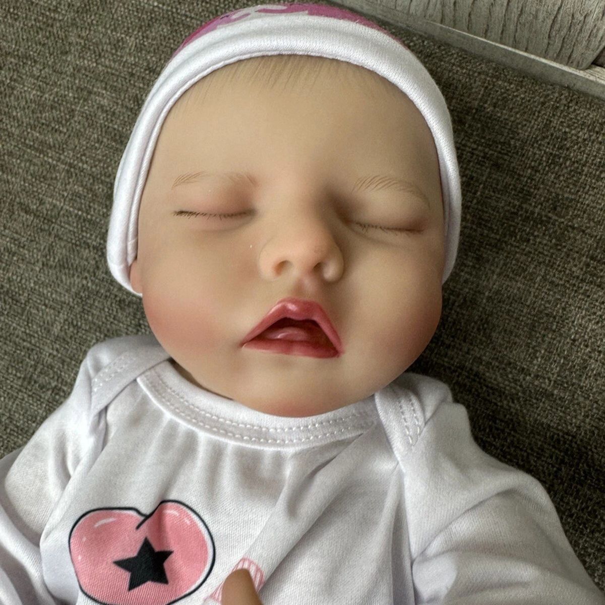 LSABEL RENACI - Muñeca Bebé Renacida Realista Niña 48 Cm Con Kit De