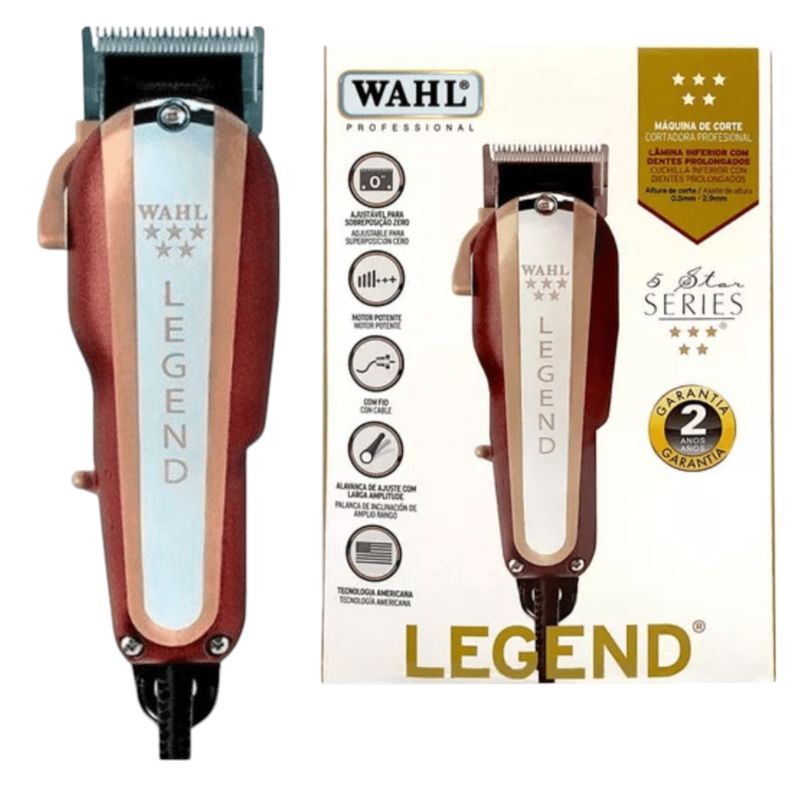 WAHL - Máquina Cortapelo Wahl Legend Profesional Con Cable