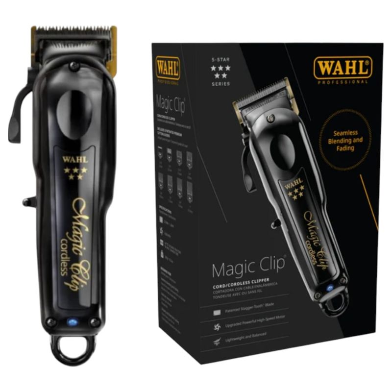 WAHL - Maquina Cortapelo Wahl Magic Clip Black Pro Inalámbrica