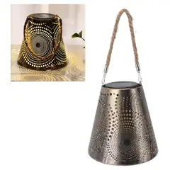 GENERICO - Lampara Solar Colgante Para Exterior