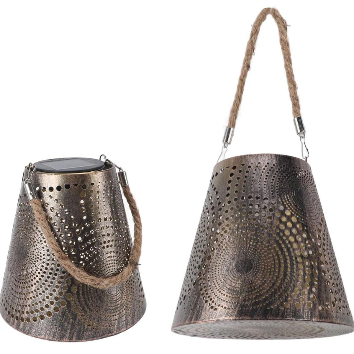 GENERICO - Lampara Solar Colgante Para Exterior