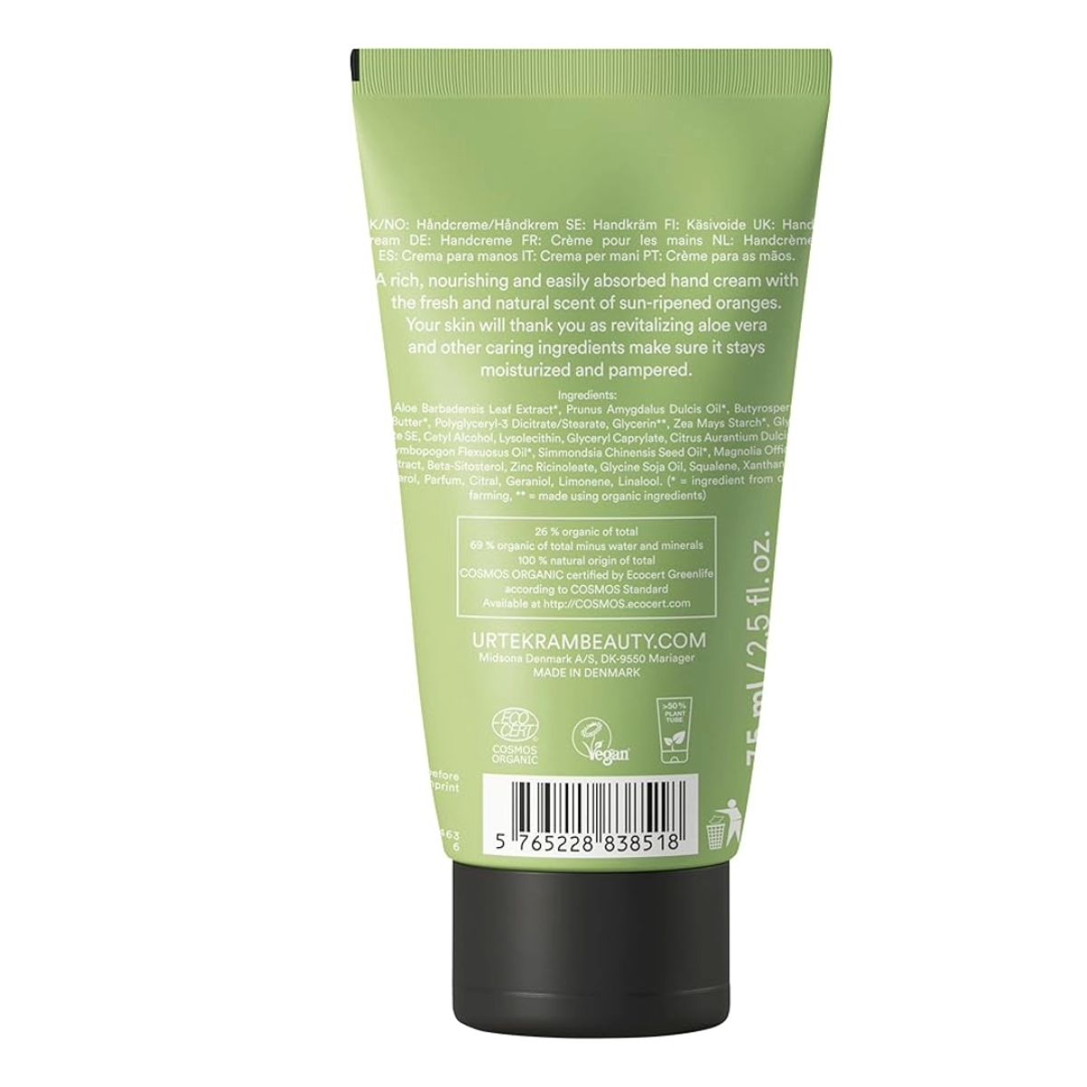 GENERICO - Crema De Manos Orgánica Aloe Vera  Urtekram