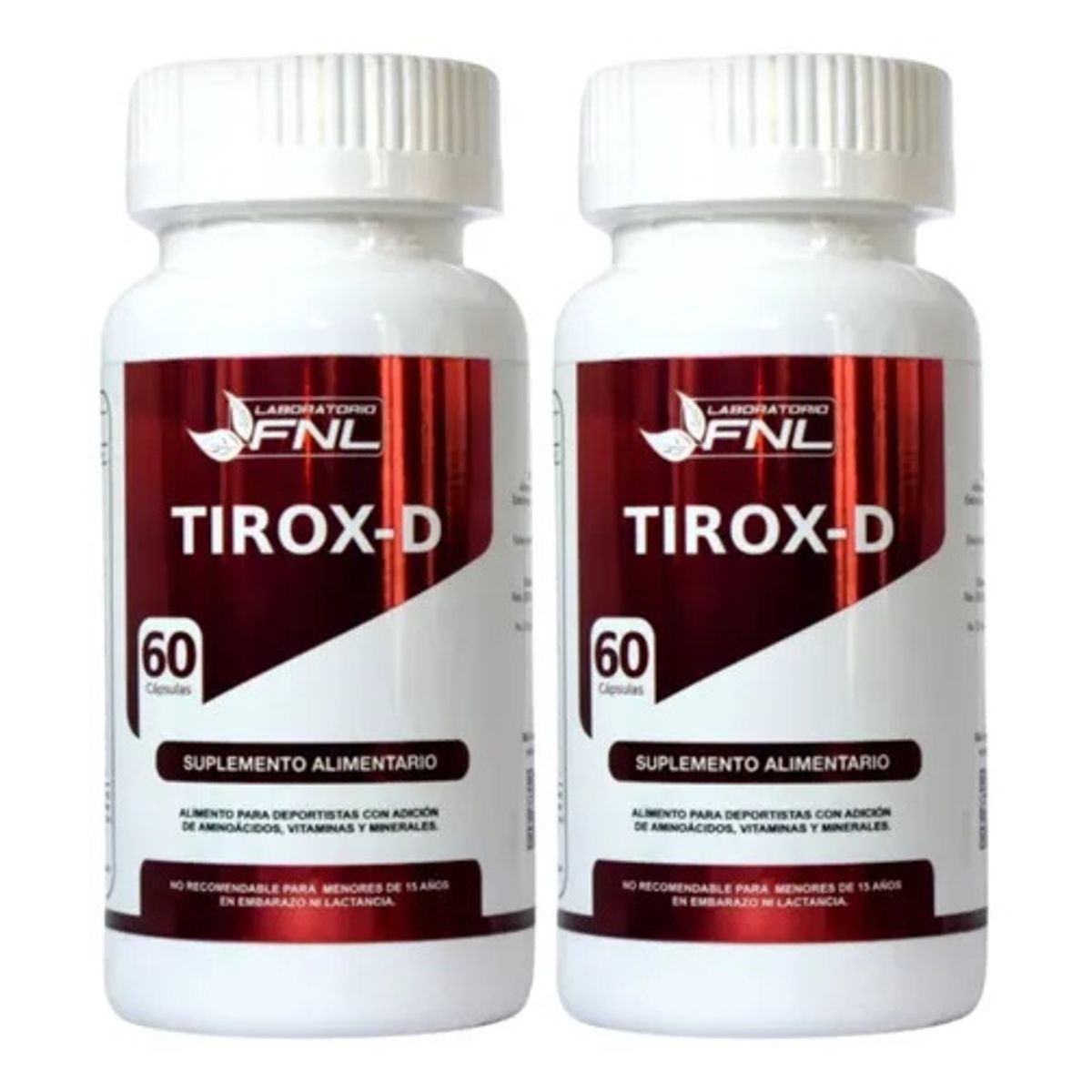 FNL - Tirox Tirosina Cochayuyo Shisandra Ortiga Cayena Fnl 2x60 Caps