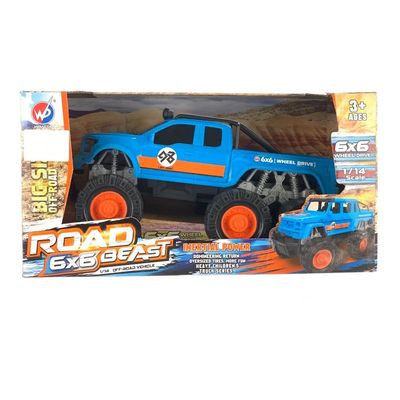 Imagen 2 del producto Juguete Auto Vehículo De Fricción 6x6