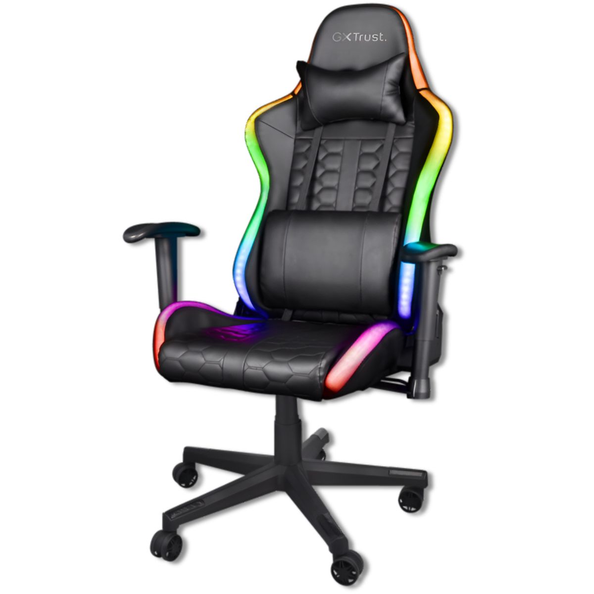 TRUST - Silla Gamer Trust Rizza FULL RGB Comfort Plus GXT 716