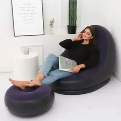 MOVI - Sofá Sillón Inflable Posa Pies