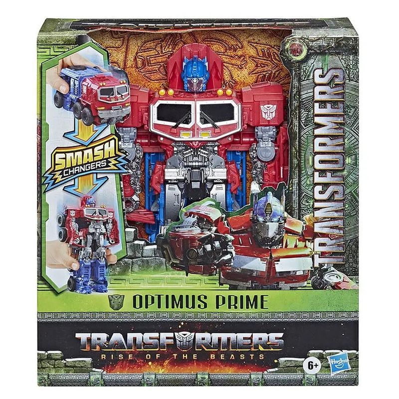 HASBRO - Transformers Rise of the Beasts Smash Changers Optimus Prime