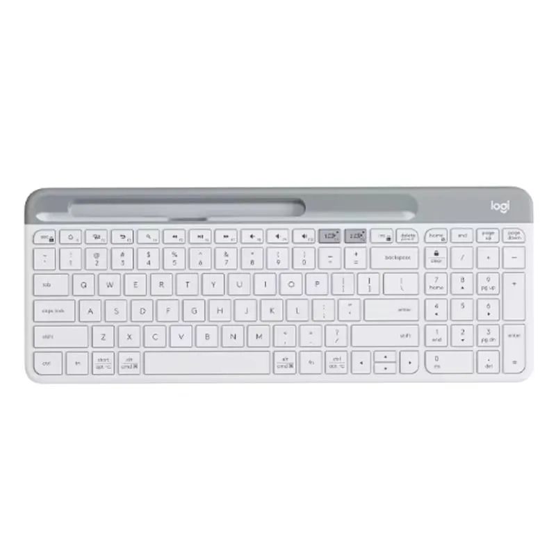 LOGITECH - Teclado Logitech K580 Bluetooth multidispositivo Blanco