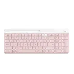 LOGITECH - Teclado K580 Bluetooth multidispositivo Rosa