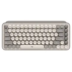 LOGITECH - Teclado Mecánico POP Keys Wireless-gris