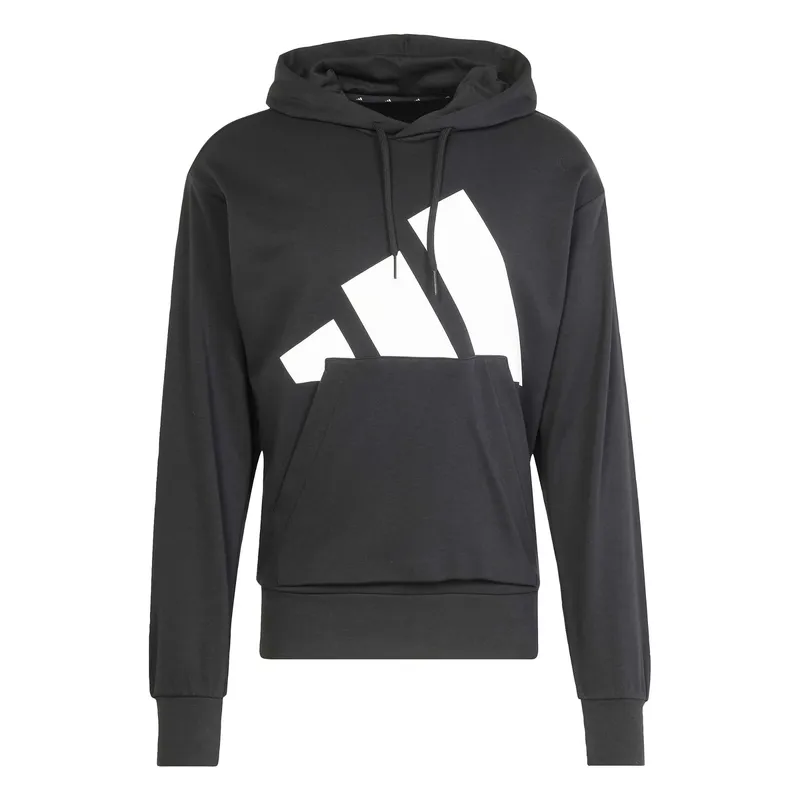 ADIDAS - Buzo con Capucha Essentials Logo Grande Felpa Francesa