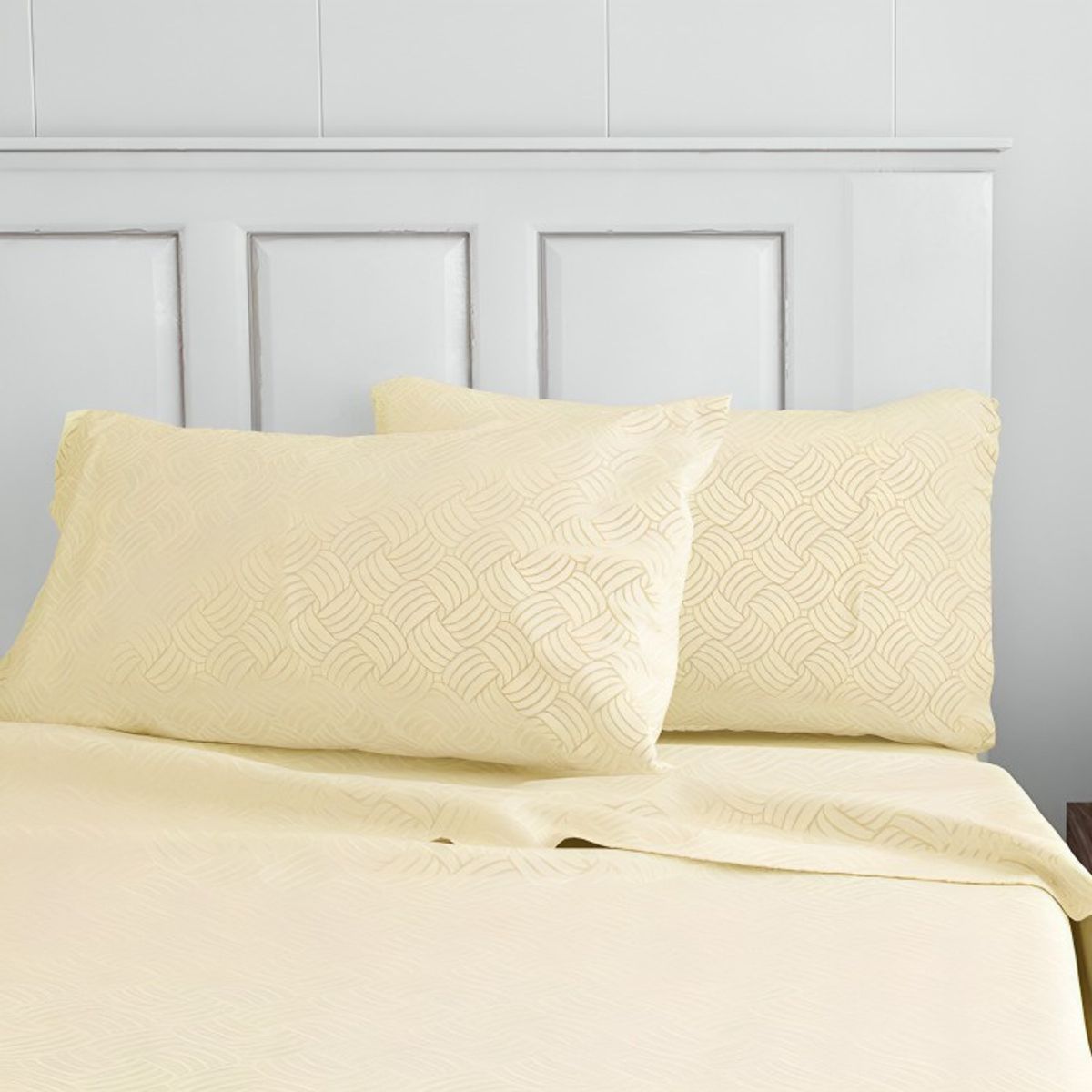 DORAL - Doral Juego de Sábanas Embossed Crudo Dormitorio