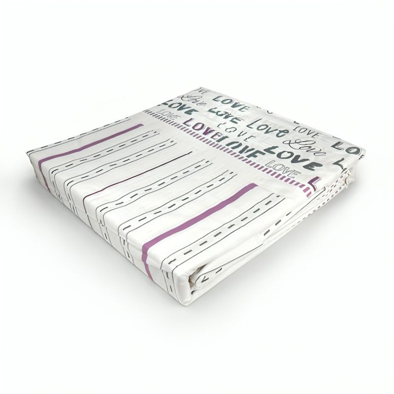 DORAL - Juego de Sábanas 144 Hilos Composé Premium Love