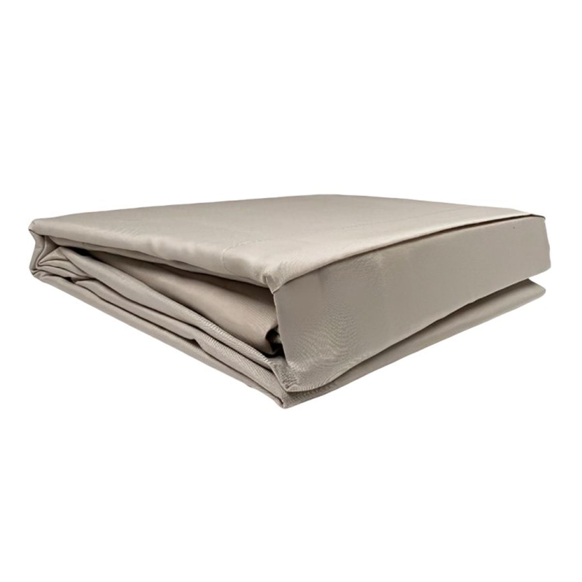 ZAHR - Juego de Sábanas Marina Lisa Gris Claro