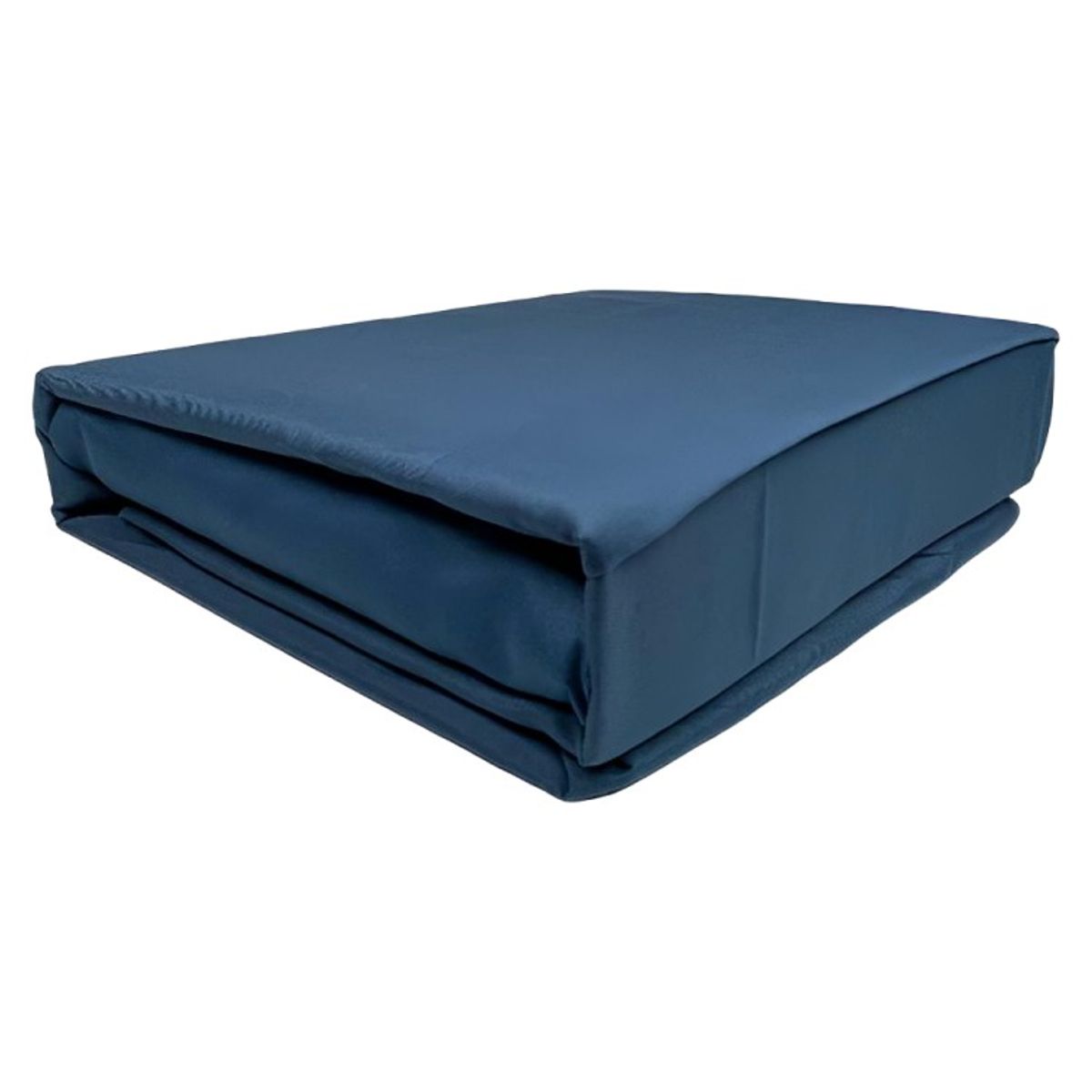 ZAHR - Juego de Sábanas Marina Lisa Colores   Azul Marino