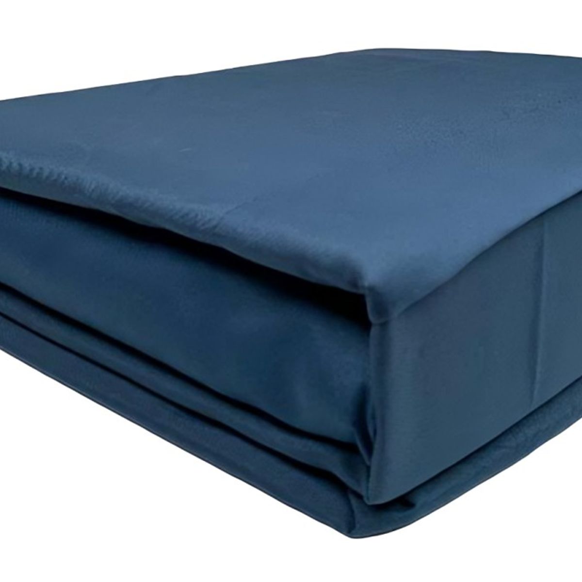 ZAHR - Juego de Sábanas Marina Lisa Colores   Azul Marino
