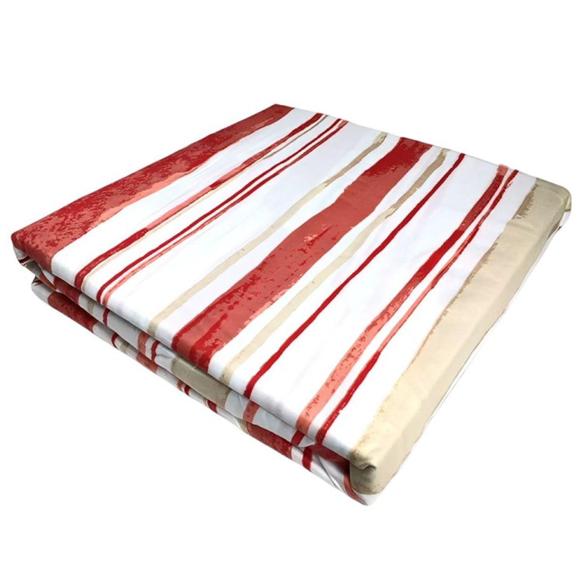 DORAL - Sábanas Micro Piel Durazno  Lineal Terracota