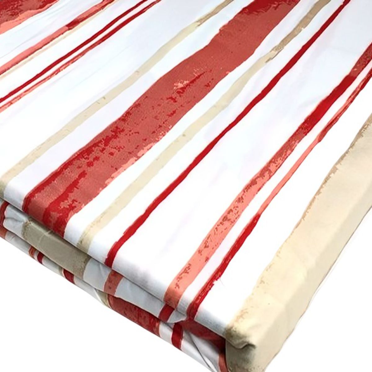 DORAL - Sábanas Micro Piel Durazno  Lineal Terracota