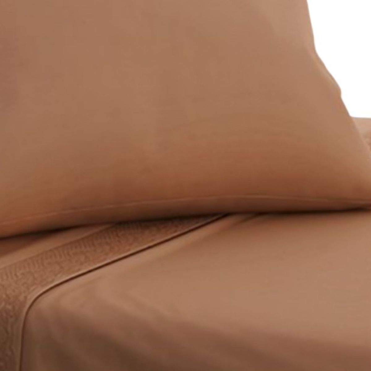 DORAL - Sábanas Microfibra Broderie Santorini  Terracota