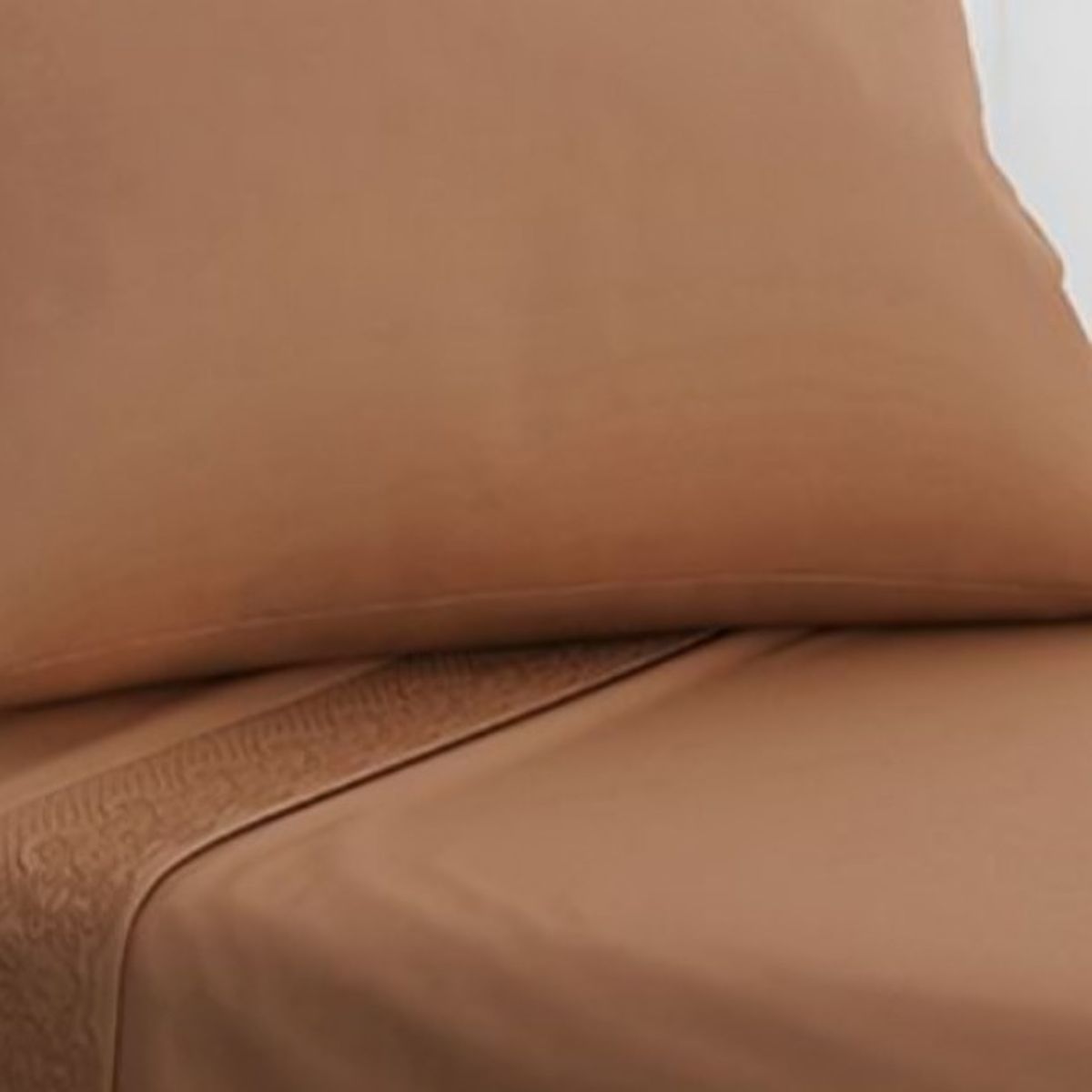 DORAL - Sábanas Microfibra Broderie Santorini  Terracota