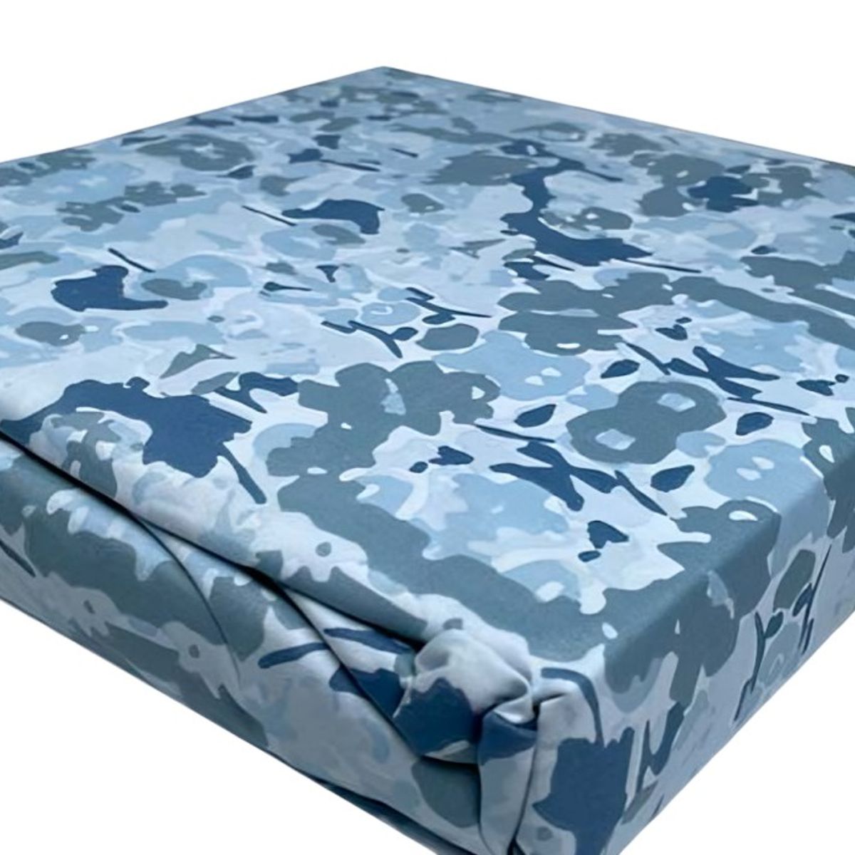 DORAL - Sábanas Micro Piel Durazno Abstracto Azul