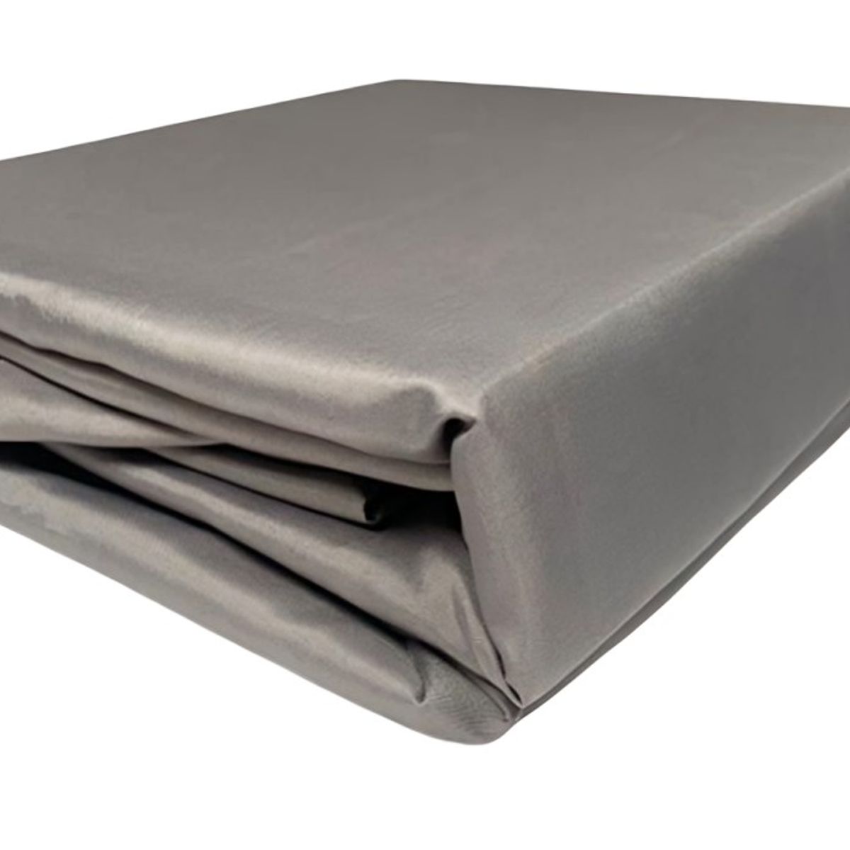 ZAHR - Juego de Sábanas Marina Lisa Colores  Gris Oscuro