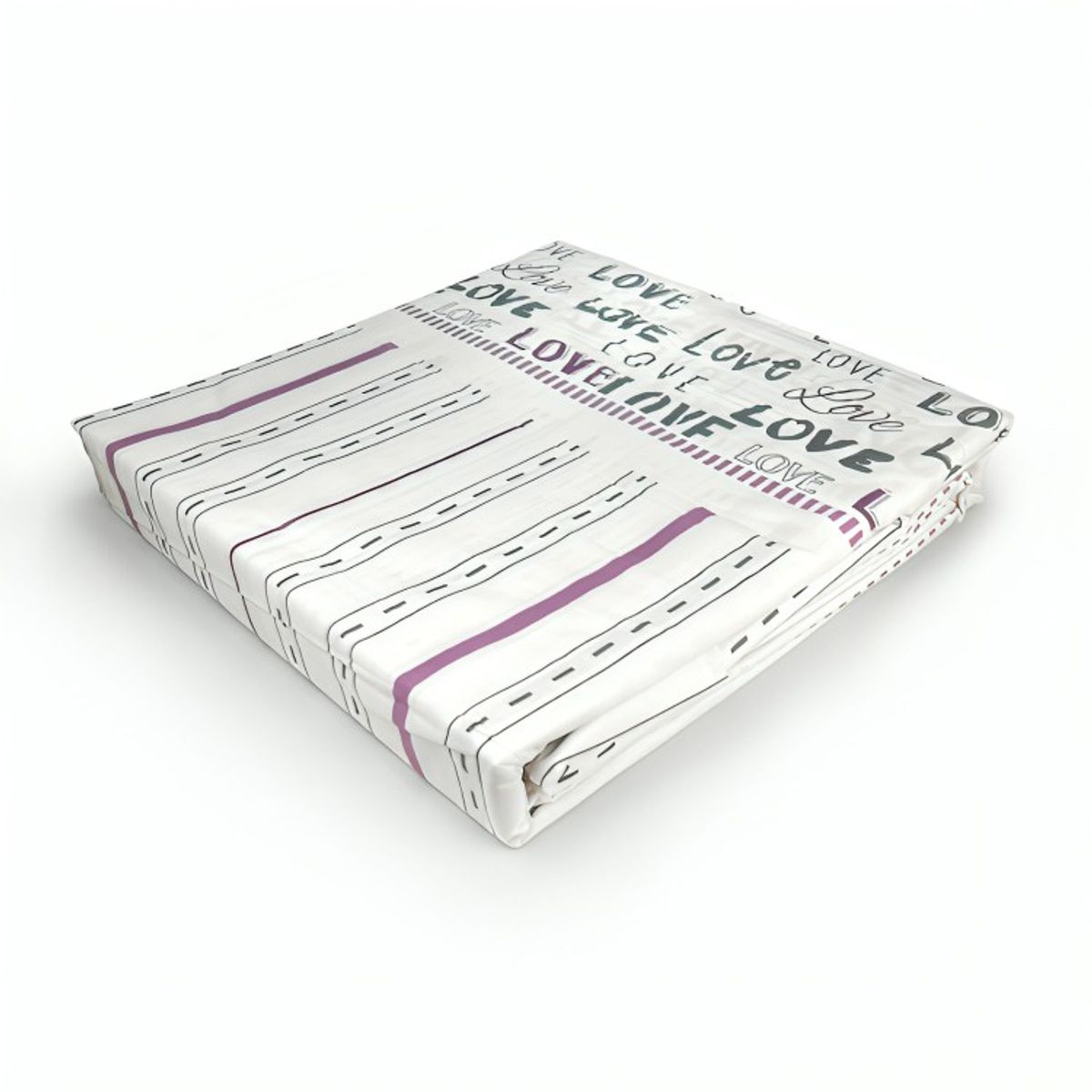 DORAL - Juego de Sábanas 144 Hilos Composé Premium Love