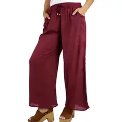 MPROPIA - Pantalón Palazzo Ancho, Tela Liviana Verano. 462