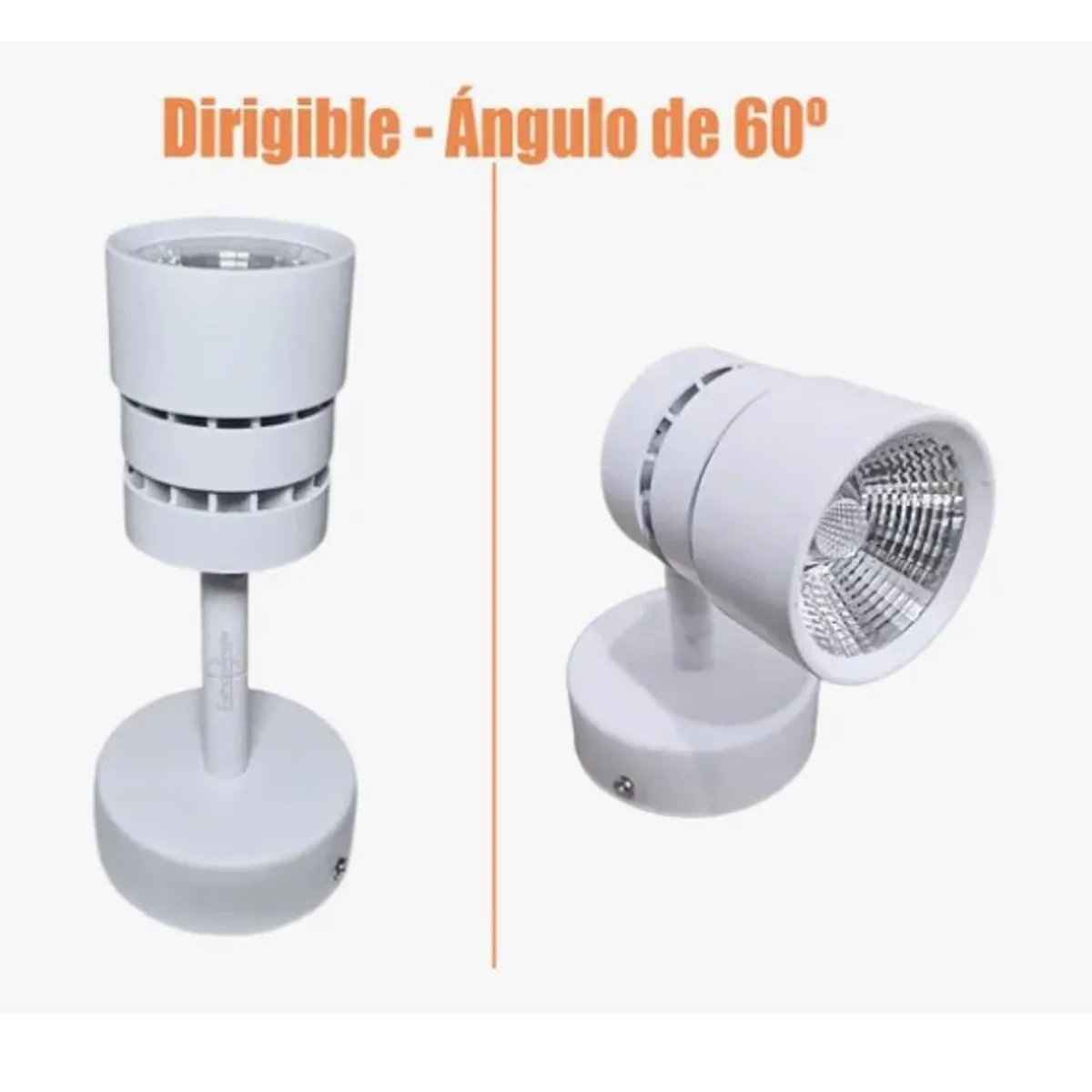 ESHOPANGIE - Aplique Lampara Foco Dirigible Con Ampolleta 7w