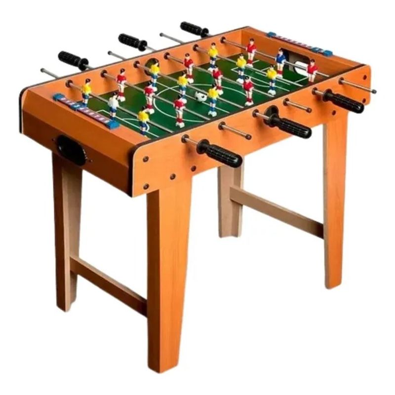 GENERICO - Taca Taca Madera Niños Con Patas Mesa De Futbol