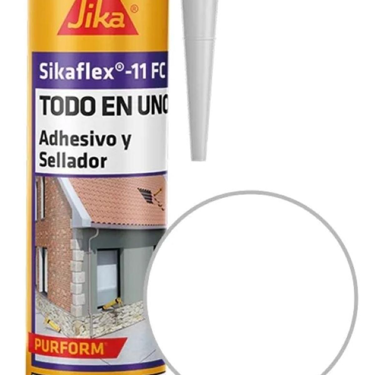 SIKA - SikafleX-11FC Purform Adhesivo Sellante Multiuso 300ml Blanco