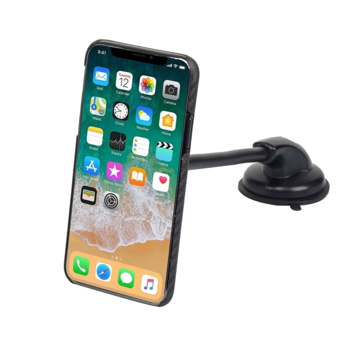 SPARCO - PORTA TELEFONOS PARA VEHICULOS SPARCO SPE198CB NEGRO