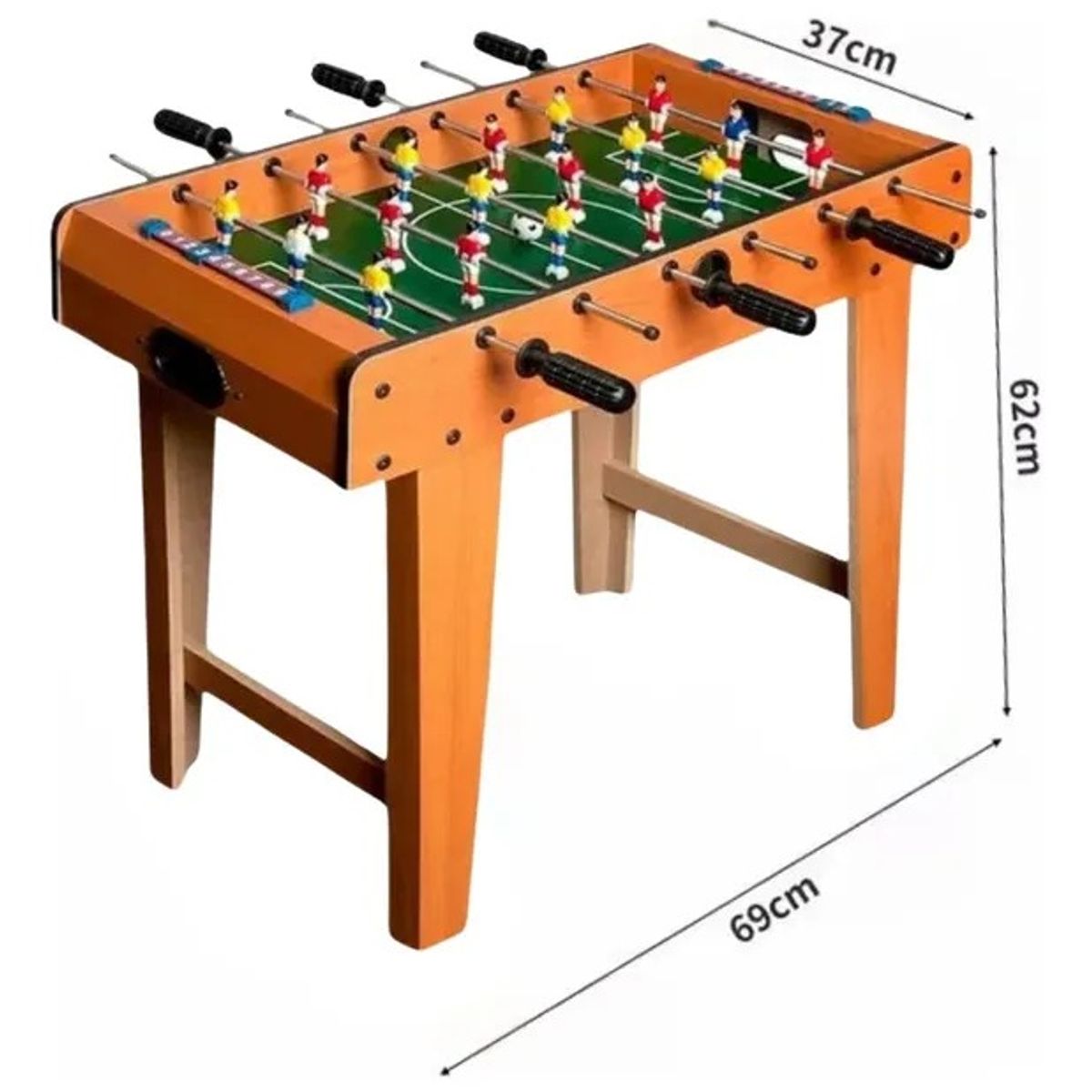 GENERICO - Taca Taca Madera Niños Con Patas Mesa De Futbol