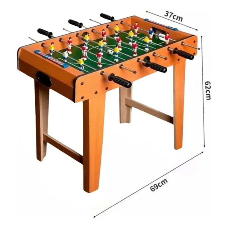 GENERICO - Taca Taca Madera Niños Con Patas Mesa De Futbol