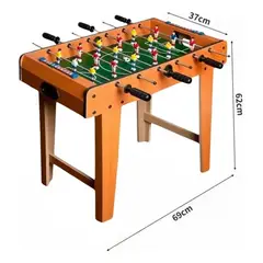 GENERICO - Taca Taca Madera Niños Con Patas Mesa De Futbol