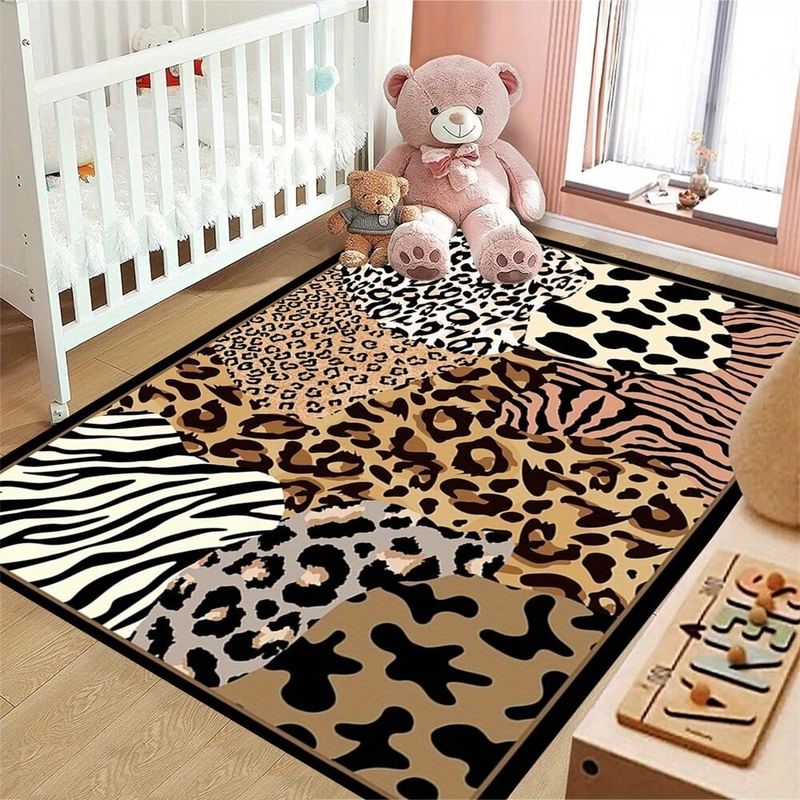 GENERICO - ALFOMBRA ELEGANTE ANIMAL PRINT 160X200 PARA LIVING WYM