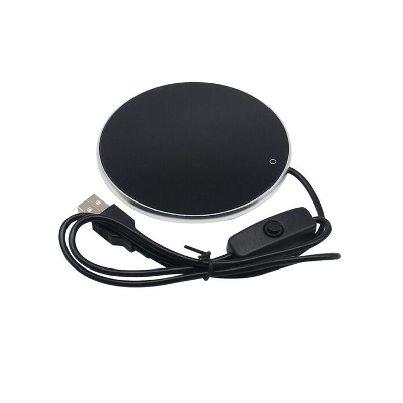 EON - Posavasos Calentador De Tazas Con Puerto USB
