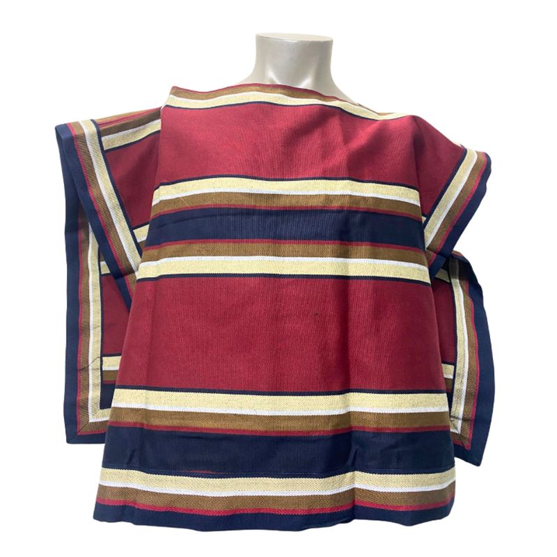 EKOL TACTICA MILITAR - Manta Poncho De Huaso Cueca Adulto Traje Tipico Chile 120x80cm